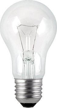 Лампа ЛОН 100вт A55 230в E27 Comtech (SA CL 100 E27)