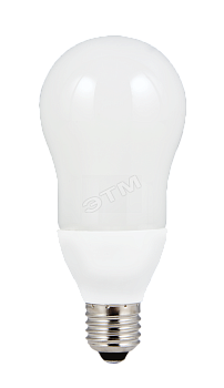 Лампа энергосберегающая КЛЛ 15/827 E27 D67x155 шар (CE A 15/827 E27)