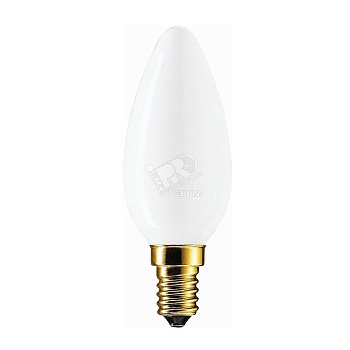 Лампа накаливания декоративная ДС 60вт B35 230в E14 криптон (921501344208)