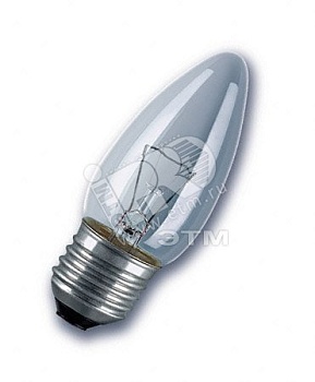 Лампа накаливания CLAS B CL 25W 230V E27 10х10х1 Osram (332246)