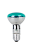 Лампа накаливания зеркальная ЗК цветная 40вт R63 220в Е27 зеленая (DR 63 40 E27 A30 green)