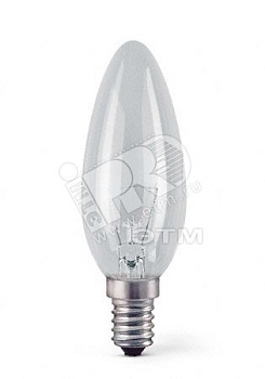 Лампа накаливания декоративная ДС 25вт B35 230в E14 Osram (005737)