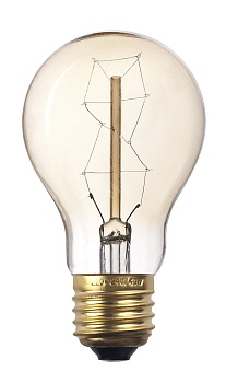 Лампа накаливания ЛОН 60Вт A60 Е27 декоративный золотой