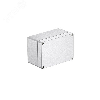 Распределительная коробка Mx 125x80x57 мм, алюминиевая с поверхностью под окрашивание