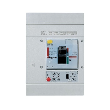 DPX-H Выключатель автоматический 630 4п 630А 70кА электронный расцепитель