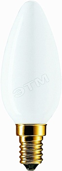 Лампа Soft 40W E14 230V B35 WH 1CT (03416850)