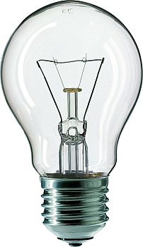 Лампа накаливания ЛОН 15вт A55 230в E27 (36406784)