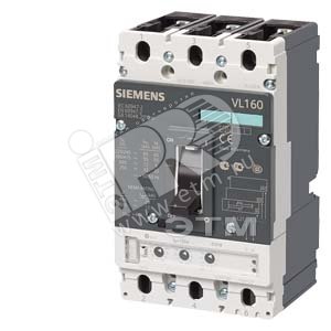 Выключатель автоматический трехполюсный VL160L 63А 100кА/415V AC защита линий расцепитель ETU10