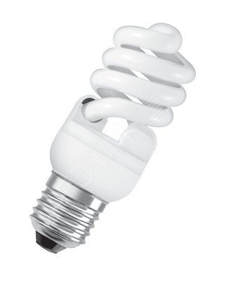 Лампа энергосберегающая КЛЛ 15/865 E27 Osram