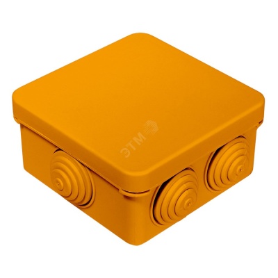 Коробка огнестойкая для открытой проводки 40-0210-FR1.5-6 Е15-Е120 80х80х40