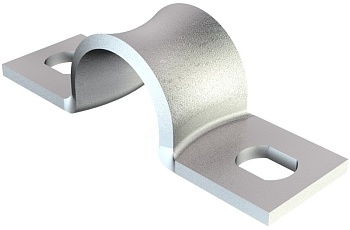 Скоба крепежная металлическая однолапковая 4мм (WN 7855 B 4)