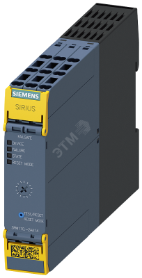 Пускатель компактный прямого пуска SIRIUS 3RM1 для систем безопасности, номинальное рабочее напряжение до 500 В АС, диапазон уставок номинального рабочего тока 0,1-0,5 A, номинальное питающее напряжение управления US 110-230 В AC AC PUSH-IN TYPE