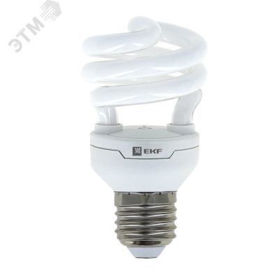 Лампа энергосберегающая КЛЛ 15/827 Е27 спираль
