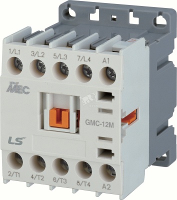 Миниконтактор GMC-6M/4,2.2kW - 6A,4P,AC400V 50/60Hz 2a2b