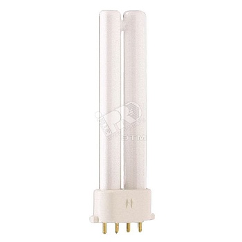 Лампа энергосберегающая КЛЛ 7вт PL-S 7/840 4p 2G7 (26076570)