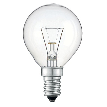 Лампа накаливания декоративная ДШ 60вт P45 230в E14 (шар) (926000005022)