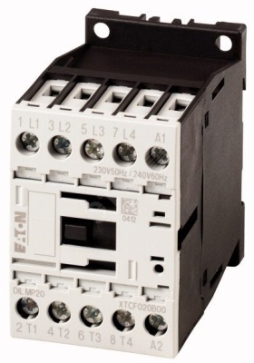 Контактор 20 А,  управляющее напряжение 42В (АС), 4 полюса, категория применения AC-3, AC-4,  DILMP20(42V50HZ,48V60HZ)