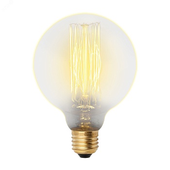 Лампа накаливания декоративная ДШ 60 вт 300 Лм E27 Vintage IL-V-G95-60/GOLDEN/E27 VW01Uniel