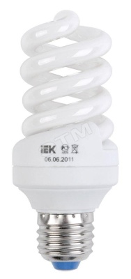 Лампа КЛЛ 20/842 Е27 D48х120 спираль IEK