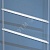 CQE Рейка горизонтальная дверная для шкафов Ш=700мм (10 шт)