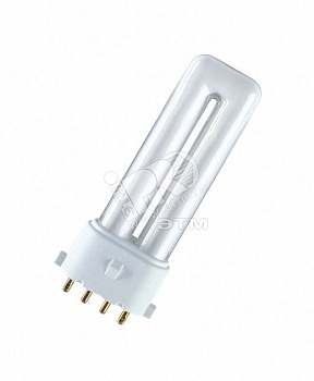 Лампа энергосберегающая КЛЛ 11Вт Dulux S/Е 11/840 4p 2G7 Osram (020181)