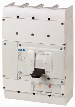 Автоматический выключатель 1600А/ 1000 А нейтрали, 4 полюса, откл.способность 50кА, электронный расцепитель  NZMN4-4-AE1600/1000
