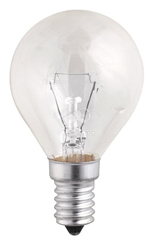 Лампа накаливания P45 240V 40W E14 clear