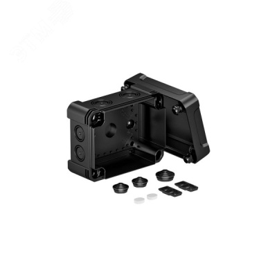Распределительная коробка X06, IP 67, 151х167х87 мм, черная