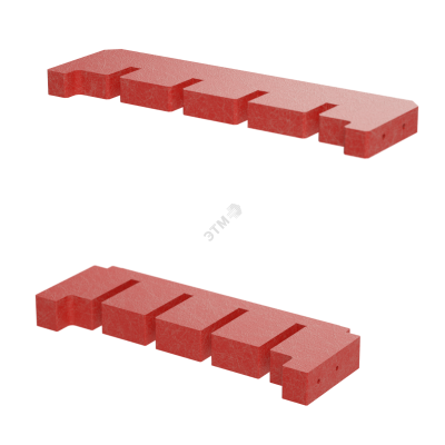 Комплект опорных изоляторов системы распреденительных шин 50-60х10.
