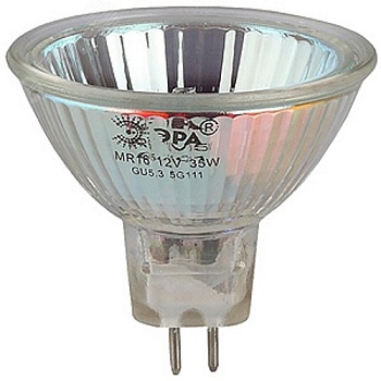 Лампа галогенная STD GU5.3-MR16-35W-12V-CL GU5.3 35Вт софит нейтральная