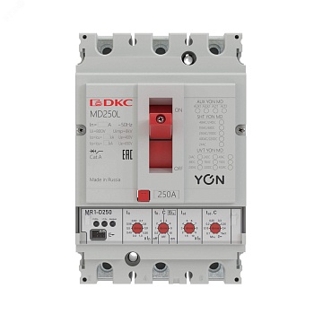 Выключатель автоматический в литом корпусе YON MD250H-MR1
