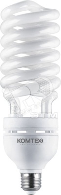 Лампа энергосберегающая КЛЛ 65/840 E27 D73x255 полу-спираль (КЛЛ-ПС-65-840-E27)