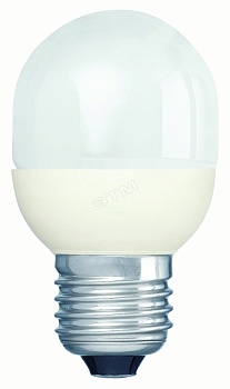 Лампа КЛЛ 7/827 E27 D45x80 шар Philips (21184925)