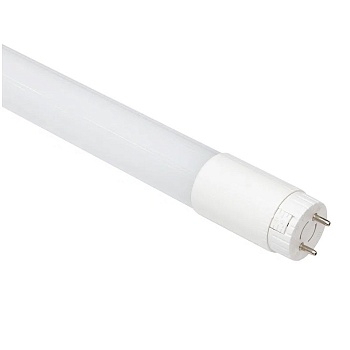 Лампа светодиодная LED 9Вт G13 белый поворотный цоколь Экономка, установка возможна после демонтажа ПРА