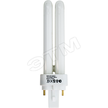 Лампа энергосберегающая КЛЛ 13вт EST3 2U/2P 864 G24 (EST3 2U/2P)