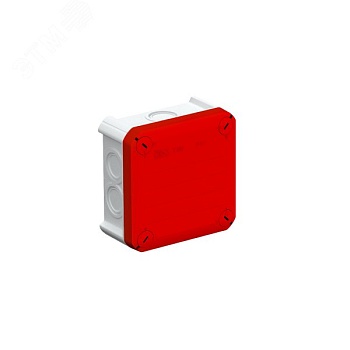Распределительная коробка T 60, с красной крышкой