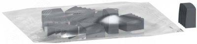 Заглушки боковые для гребенчатых шинок (A9х) 4П (10шт)