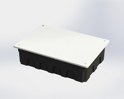 Коробка распаячная 80-0880 для с/п безгалогенная (HF) 256х171х70 (12шт/кор)